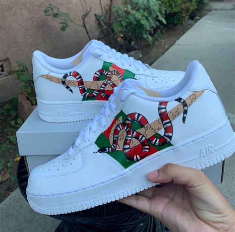 air force 1 gucci snake|gucci air force 1.